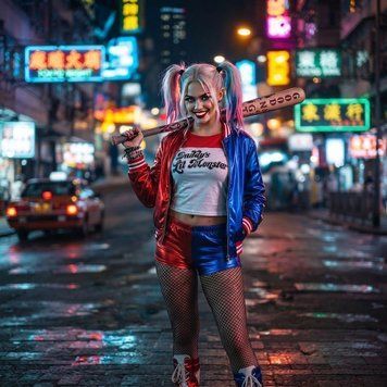 Костюм косплей Харлі Квінн Джокер базовий (Harley Quinn, Харлі Квін, Харли Квинн) оренда / прокат у Києві | Magic Costume Rental КГС8 фото