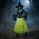 Оренда костюма Зеленої Відьми / Злої Відьми (Wicked) &mdash; прокат яскравого вбрання з корсетом, спідницею та капелюхом ЕЛ1 фото 2