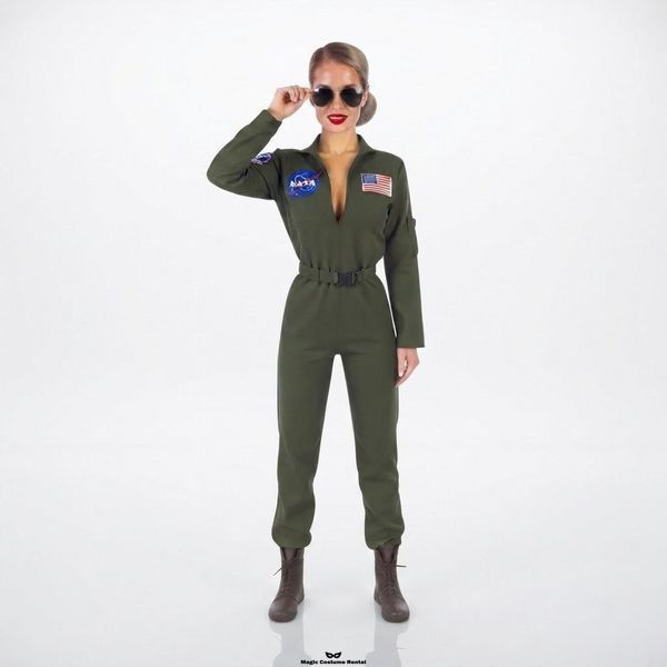 Жіночий костюм пілота Top Gun &mdash; прокат / оренда у Києві | Magic Costume Rental КОС4 фото